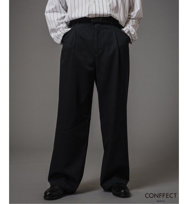 ファッションメンズのイチオシ|【エディフィス/EDIFICE】 CONFFECT EDIFICE VIST GABA SIDE ADJUST WIDE Pants