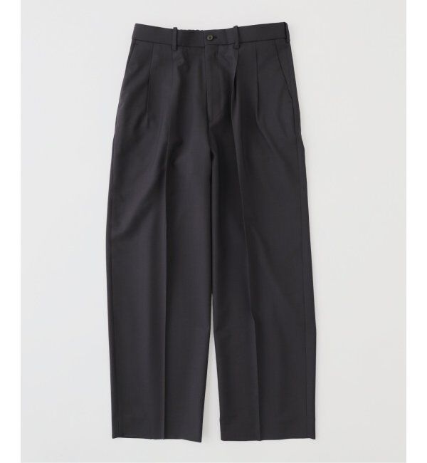 人気メンズファッション|【エディフィス/EDIFICE】 MARKAWARE CLASSIC FIT DOUBLE PLEATED TROUSERS A25A11PT01C