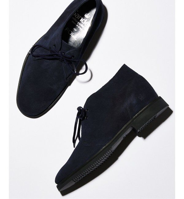 メンズファッションの一押し|【ジャーナルスタンダード/JOURNAL STANDARD】 SANDERS for FOLL / CHUKKA SUEDE DEEP NAVY