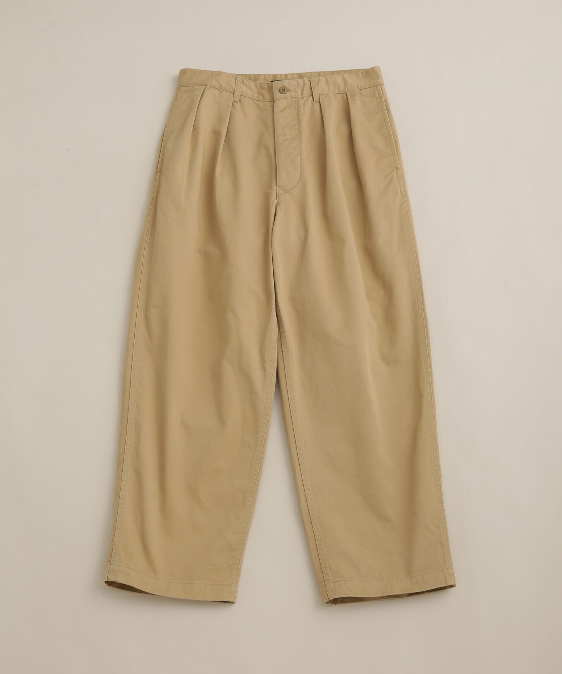 メンズファッションなら|【ナノ・ユニバース/NANO universe】 ＯＲＧＡＮＩＣ ＣＯＴＴＯＮ ＣＨＩＮＯ ＴＲ