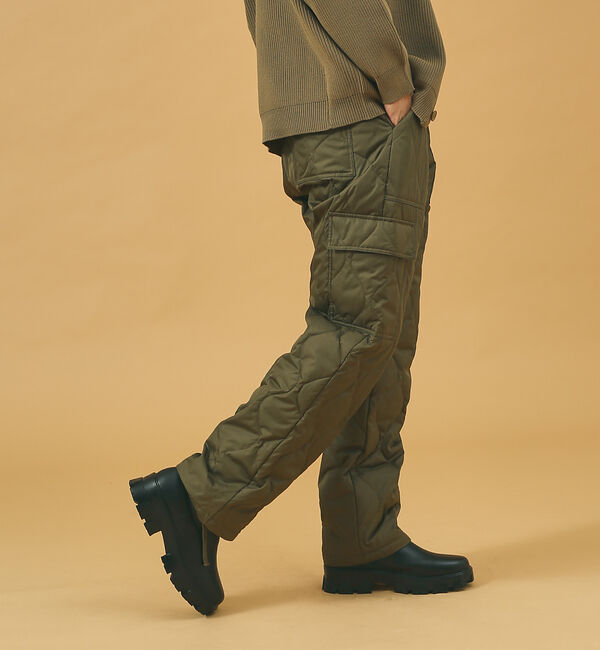 人気ファッションメンズ|【アバハウス/ABAHOUSE】 【TAION / タイオン】MILITARY CARGO DOWN PANTS/