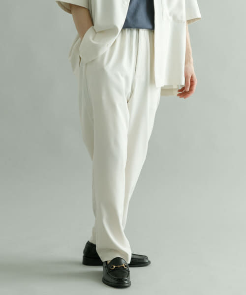 メンズファッションオススメ|【アーバンリサーチ/URBAN RESEARCH】 UR URBAN RESEARCH iD Reflax LINEN LIKE PANTS