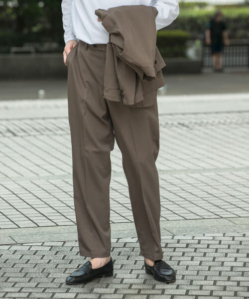 モテ系ファッションメンズ|【アーバンリサーチ/URBAN RESEARCH】 DOORS 『イージーケア/ウォッシャブル』LIFE STYLE TAILOR カルゼコンフォータブルパンツ