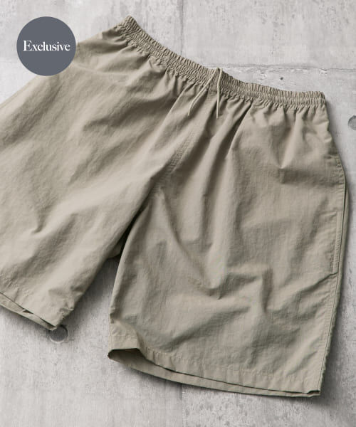 人気ファッションメンズ|【アーバンリサーチ/URBAN RESEARCH】 DOORS 『別注』BURLAP OUTFITTER×DOORS SupplexNylon SHORTS