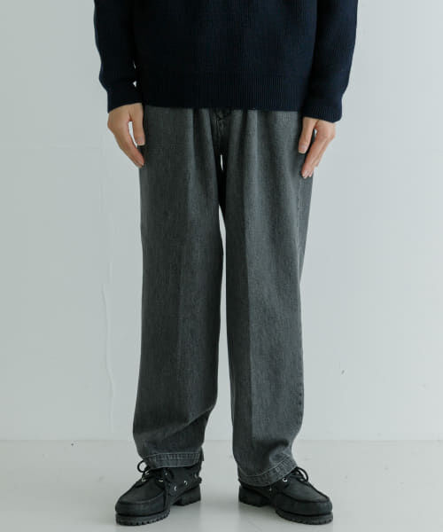 メンズファッションオススメ|【アーバンリサーチ/URBAN RESEARCH】 UR FARAH Two Tuck Wide Tapered Pants