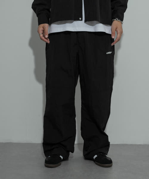 モテ系ファッションメンズ|【センスオブプレイス　バイ　アーバンリサーチ/SENSE OF PLACE by URBAN RESEARCH】 SENSE OF PLACE ddp NYLON WIDE PANTS